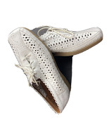 BEACON EUROFLEX Womens 10 M White Fillagree Leather Shoes Lace up Comfort - $344.36 MXN