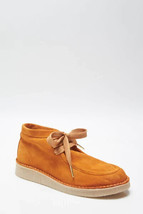 Free People Ashton Ankle Suede Booties Shoes Mandarin ( 40 ) - £124.41 GBP