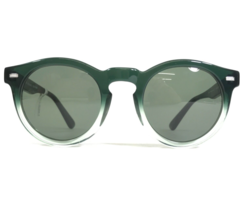 Morgenthal Frederics Sunglasses 352 COOPER Clear Green Frames with green... - $186.63