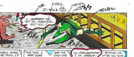 Original 1977 Green Arrow color guide art! World&#39;s Finest 245 page 35, DC Comics - £45.60 GBP