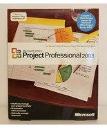 Microsoft Office Project Professional 2003 Full Version In DVD Case w/ Key - $33.24