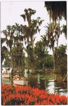 Florida Postcard Winter Haven Cypress Gardens Sightseeing Boats - $2.05