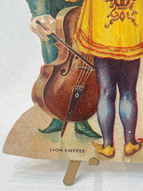 1900&#39;s Lion Coffee No 1 Old King Cole Paper Doll Victorian Trade Card - £23.75 GBP