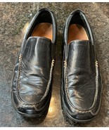 Cole Haan Shoes Mens 10M Black Tucker Venetian Loafers Mocs Leather C035... - $434.25 MXN