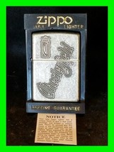 Unfired Chesterfield Cigarettes Ad Zippo Lighter XIII Antique Silver With Box  - £101.19 GBP