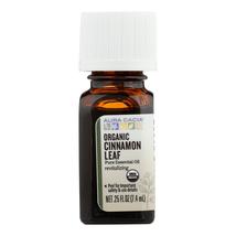 Aura Cacia - Organic Cinnamon Leaf - .25 oz - £15.25 GBP