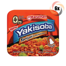 6x Packs Maruchan Yakisoba Teriyaki Chicken Flavor Japanese Noodles | 3.... - £19.07 GBP