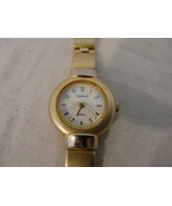 Womens Carriage Gold Silver Stainless Steel Back Base Metal Bezel 7&quot; Watch - $63.35