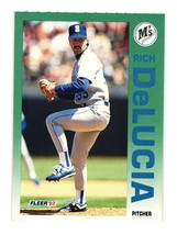 1992 Fleer #278 Rich DeLucia Seattle Mariners - $2.00