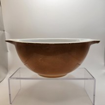 Vintage Pyrex Old Orchard Brown Cinderella 1.5 Qt. Mixing Bowl #442 - $16.82