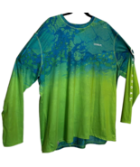 Magellan Realtree Wave Fish Ombre Men&#39;s 2XL Quick Dry Long Sleeve Green/... - $27.09 CAD