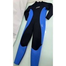 Hevto Boys Wet Suit Hero Scuba Diving Water One Pc Blue Size 12 - $9.87