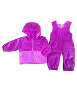 Columbia Twisty Cliffs Set Reversible SNOWSUIT Jacket Bib Pink $130 6-12... - $62.55 CAD