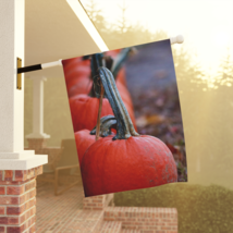 Pumpkin Decorative House Flag Size 24.5&#39;&#39; × 32&#39;&#39; Fall House Flag - £31.51 GBP