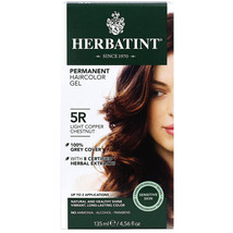 Herbatint Herbal Hair Color Permanent Gel 5R Light Copper, 4.5 Ounce - £16.02 GBP