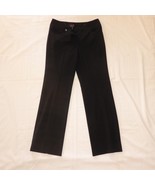 NWT Camille La Vie Size 8 Black Polyester Dress Pants 30 x 33 Actual NEW - $17.77