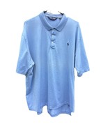 Polo Golf Ralph Lauren Performance Polo Shirt Mens XXL Blue Short Sleeve... - $12.81 CAD