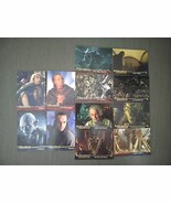 LORD OF THE RINGS MIXED LOT OF 12 SINGLES TRADING CARDS THE TWO TOWERS ROTK - $1.33 CAD