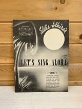 Antique Sheet Music Let&#39;s Song Aloha Alkire&#39;s Hawaiian Guitar Solo 1939 - £15.32 GBP