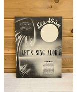 Antique Sheet Music Let&#39;s Song Aloha Alkire&#39;s Hawaiian Guitar Solo 1939 - £15.40 GBP