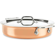 ALL-CLAD C2 Copper  3-Qt Sauteuse With Lid - $130.89