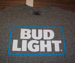 Vintage Style Bud Light Beer T-shirt Medium New w/ Tag Budweiser Anheuser Busch - £14.79 GBP