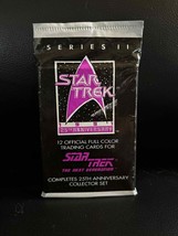 The Next Generation 25th Anniversary Series II Booster Pack Star Trek Br... - $100.33 MXN