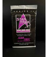The Next Generation 25th Anniversary Series II Booster Pack Star Trek Br... - $5.44