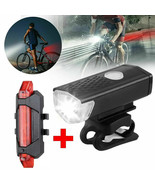 MTB Bike Front Light – USB LED Rechargeable Waterproof Headlight Mountai... - $12.89 CAD