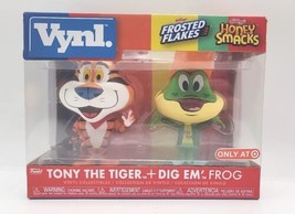 Vynl Tony The Tiger &amp; Dig em&#39; Frog Ad Icons Frosted Flake Honey Smacks Funko TSB - £19.65 GBP