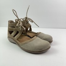 Naot Birkenstock Kata Lace Up Ankle Shoe Iguna Closed Toe Gladiator 37 U... - $66.48