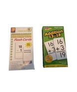 Flash Cards Addition &amp; Subtraction Ages 6+ (2-Pack) Brand New Sealed  - $9.90