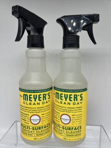 (2) Mrs. Meyer'S Aromatherapeutic Honeysuckle  Multi surface Cleaner Spray 16oz - £8.33 GBP