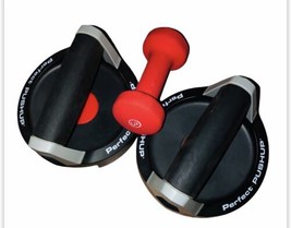 Exercise Equipment Bundle:1 Set Perfect Push Up Rotating Handles &amp; 3lb D... - £16.88 GBP