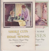 Singer Sewing Library four 1930s booklets in original case - £25.52 GBP