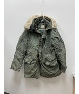 1979 GENUINE USAF EXTREME COLD WEATHER TYPE N-3B WITH HOOD - MEDIUM - $83.36 CAD