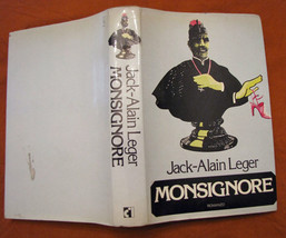 Jack Alain Leger Monsignore Club Italiano dei Lettori 1976 copertina rigida - £10.25 GBP