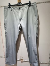 Adidas Climalite Grey Golf Trousers W36 L30 Lightweight Excellent Condition - $25.83