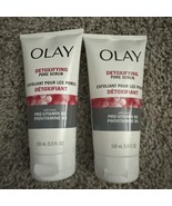 2X Olay Skincare Regenerist Detoxifying Pore Scrub Facial Cleanser, Face... - €19,87 EUR