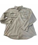 Islamorada Flats By Quest Vented Shirt Mens Large Fishing Hunting Hiking - $16.88