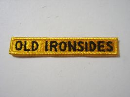 1st ARMORED DIVISION TAB "OLD IRONSIDES" FULL COLOR NOS  KY21-1 - $3.84