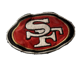 Vintage SAN FRANCISCO 49’ERS  3 3/4” Patch Iron On Embroidered USA SELLER - $18.00