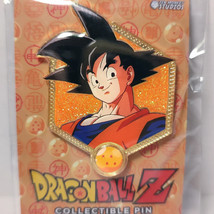 Dragon Ball Z Son Goku Golden Series Enamel Pin Official DBZ Anime Collectible - £7.83 GBP