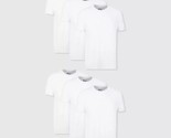 6-HANES™ ~ Men&#39;s ~ Short Sleeve ~ Crew Neck T-Shirt ~ Size SMALL (34-36)... - $28.05