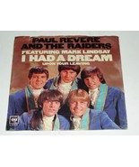 Paul Revere Raiders I Had A Dream Upon Your Leaving 45 Rpm Record Pic Sl... - $19.99