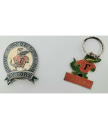 Vintage University Of Florida Lightweight Cane Medallion And Key Chain B... - £19.76 GBP