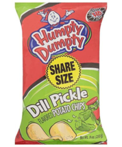 &quot;Pack of 5 - 9 Oz Humpty Dumpty Dill Pickle Chips: Crisp &amp; Flavorful!&quot; - £19.34 GBP