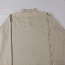 Columbia AM6771 Men’s Tan/Beige 1/4 Zip Fleece Pullover Outdoor Sweatshirt Sz L image 14