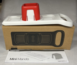 Tupperware Mini Speedy Mando Mandoline Compact Food Slicer New Open Box - $21.75