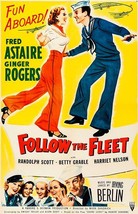 Follow The Fleet - 1953 - Movie Poster - £26.29 GBP